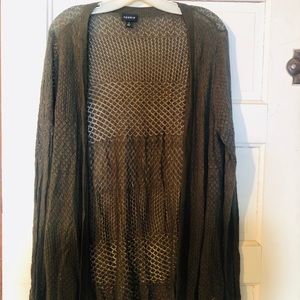 NWOT Torrid open knit cardigan